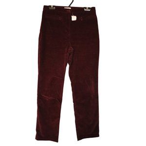 NORTHERN REFLECTIONS WOMENS SIZE 10 BURGUNDY  PANTS